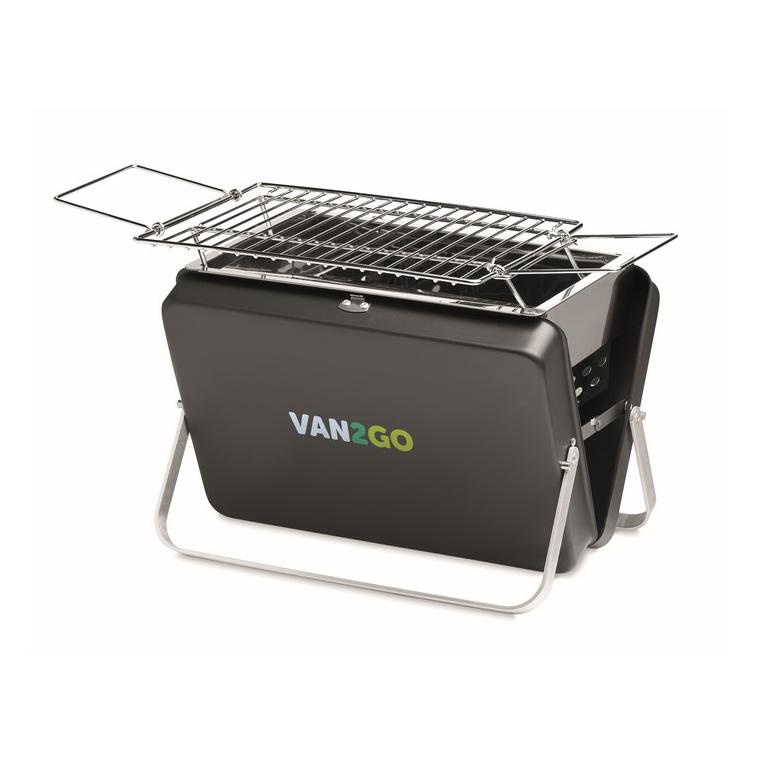 Grătar portabil și suport BBQ TO GO Negru