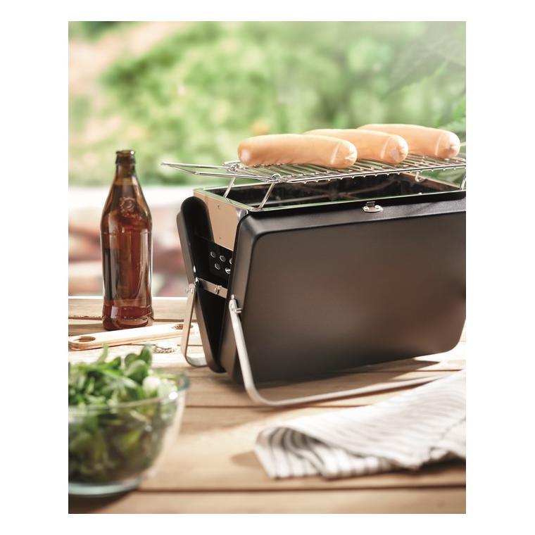 Grătar portabil și suport BBQ TO GO Negru