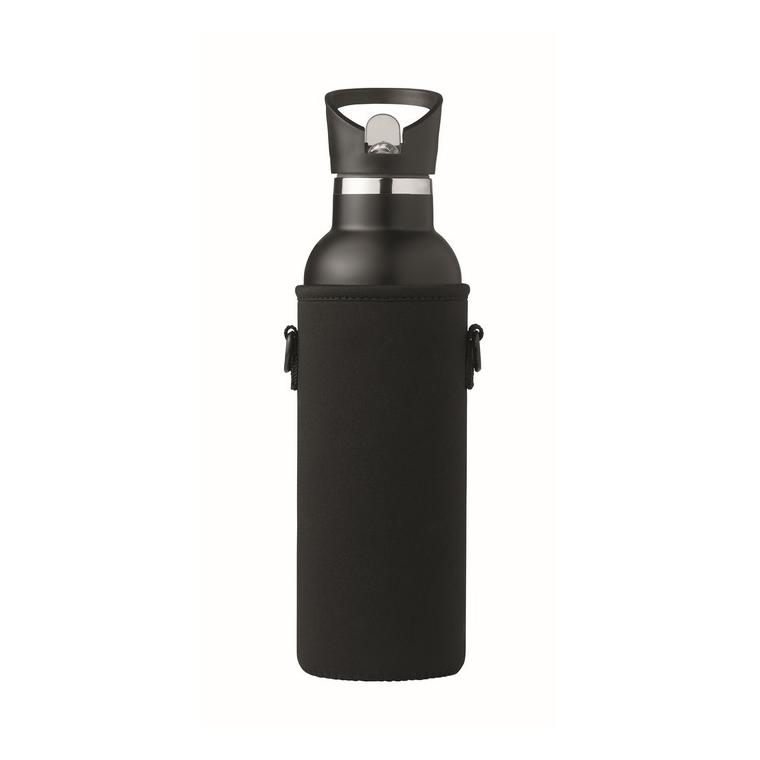 Termos cu perete dublu 700ml TIKSI Negru
