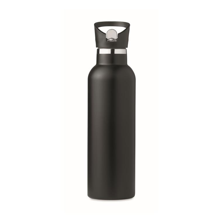 Termos cu perete dublu 700ml TIKSI Negru