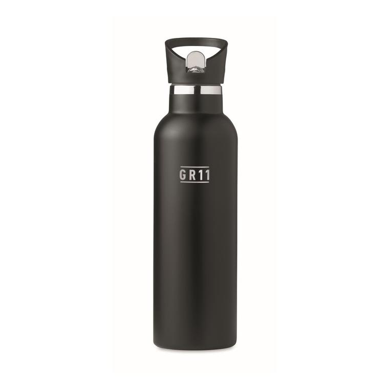 Termos cu perete dublu 700ml TIKSI Negru