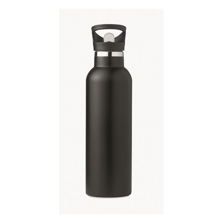 Termos cu perete dublu 700ml TIKSI Negru