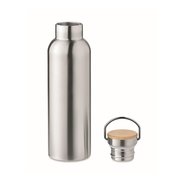 Termos cu perete dublu 750 ml HELSINKI MED Argintiu mat