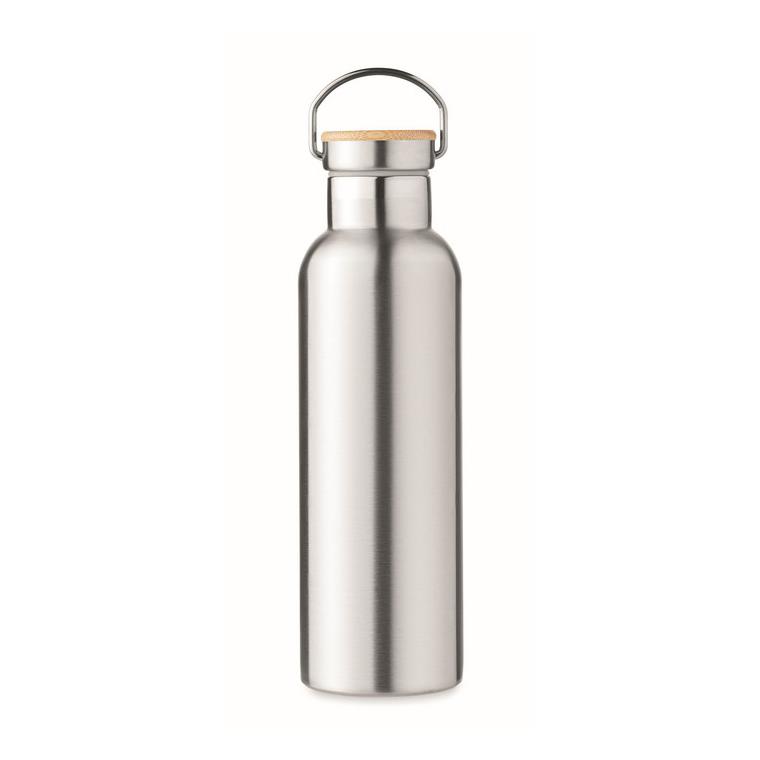 Termos cu perete dublu 750 ml HELSINKI MED Argintiu mat