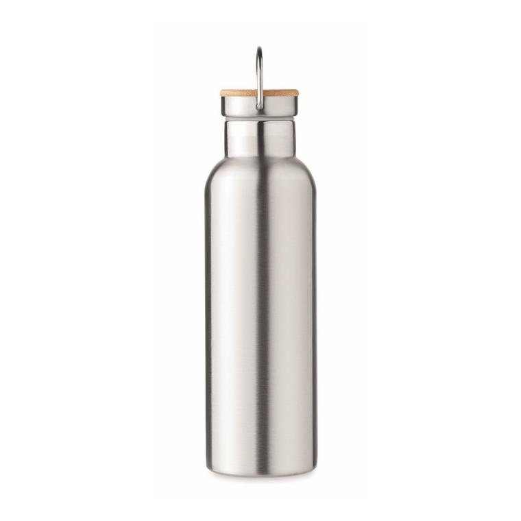 Termos cu perete dublu 750 ml HELSINKI MED Argintiu mat
