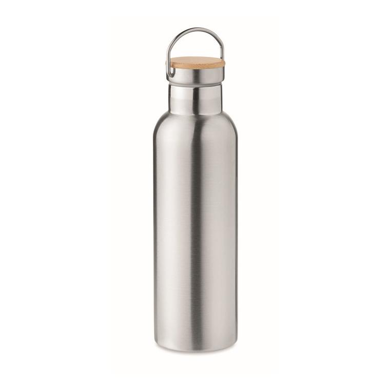Termos cu perete dublu 750 ml HELSINKI MED Argintiu mat