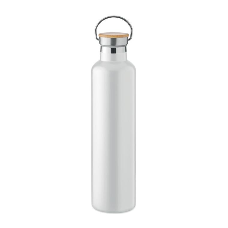 Termos cu perete dublu 1L HELSINKI LARGE Alb