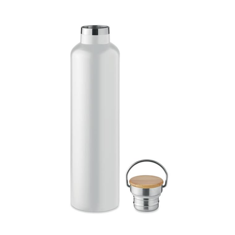 Termos cu perete dublu 1L HELSINKI LARGE Alb