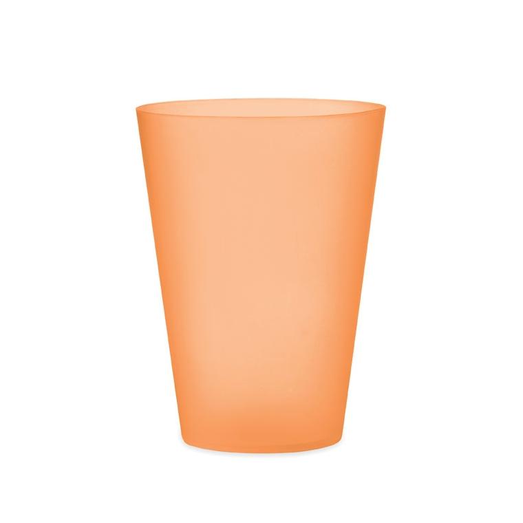 Pahar evenimente 300 ml FESTA LARGE Portocaliu transparent