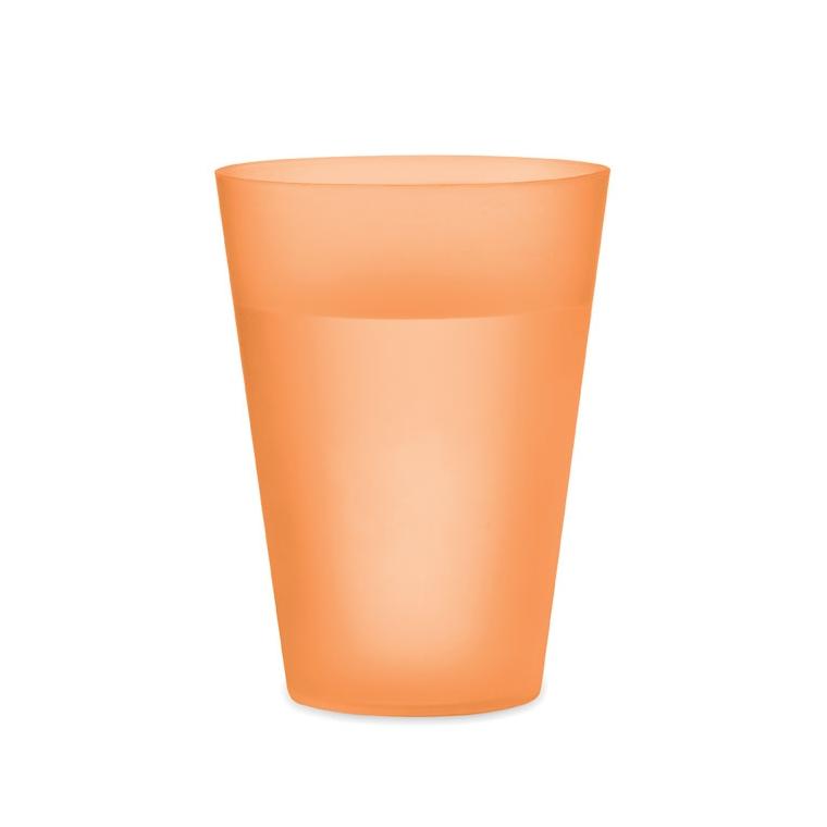 Pahar evenimente 300 ml FESTA LARGE Portocaliu transparent