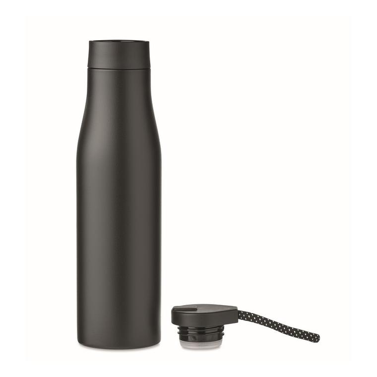 Termos cu perete dublu 600 ml URSUS Negru