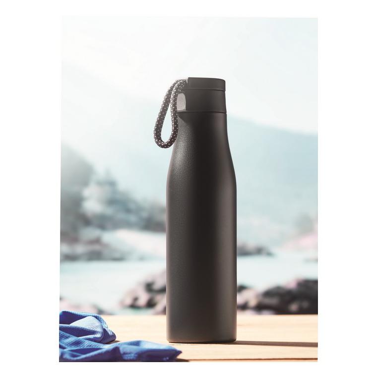 Termos cu perete dublu 600 ml URSUS Negru