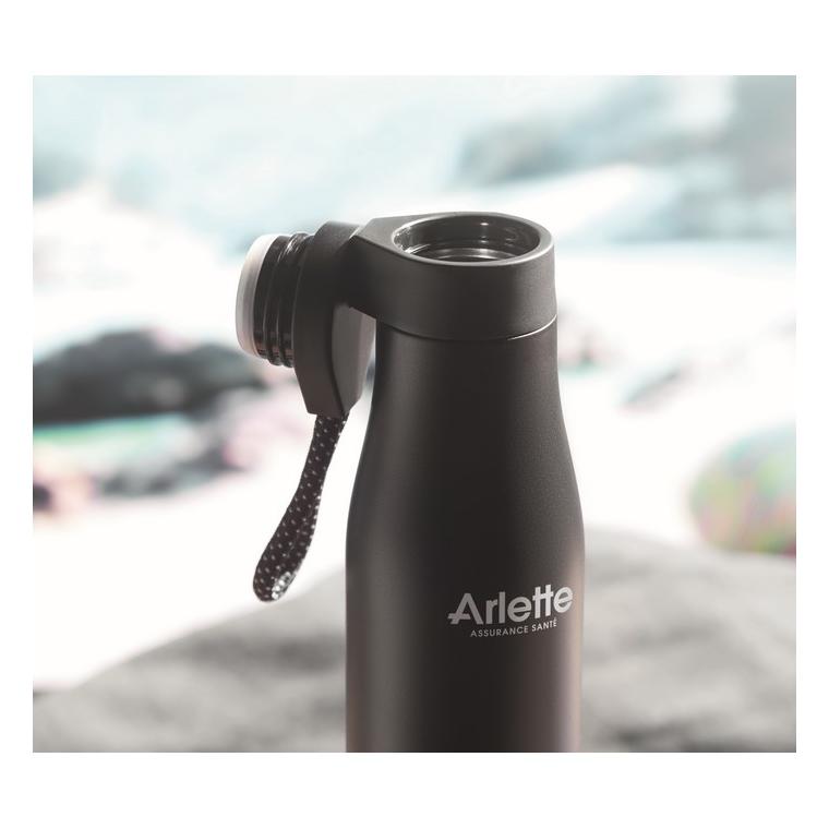 Termos cu perete dublu 600 ml URSUS Negru