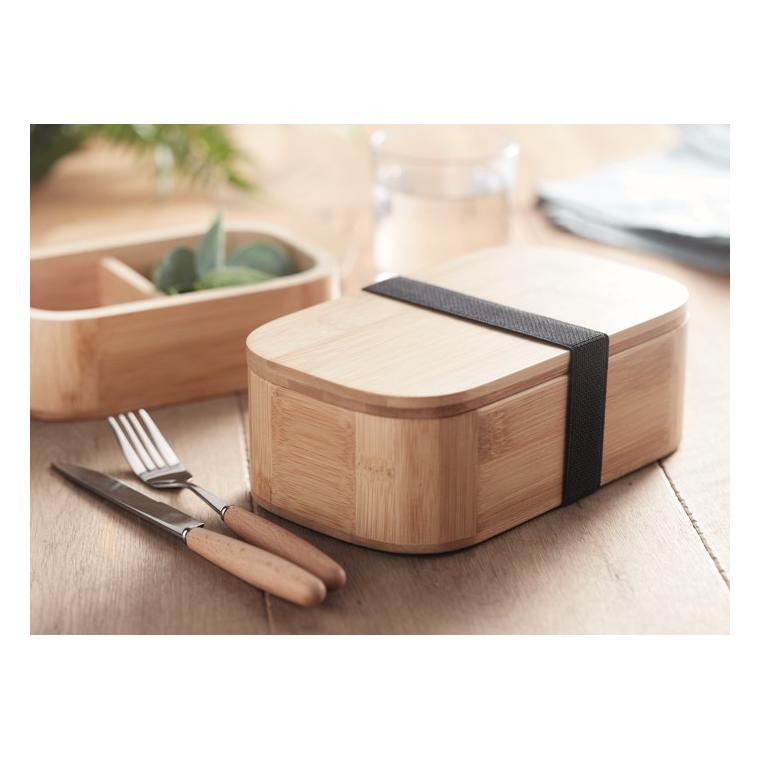Cutie de prânz, bambus 650 ml LADEN Natur