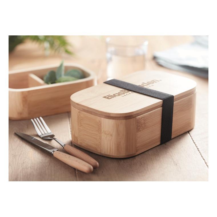 Cutie de prânz, bambus 650 ml LADEN Natur