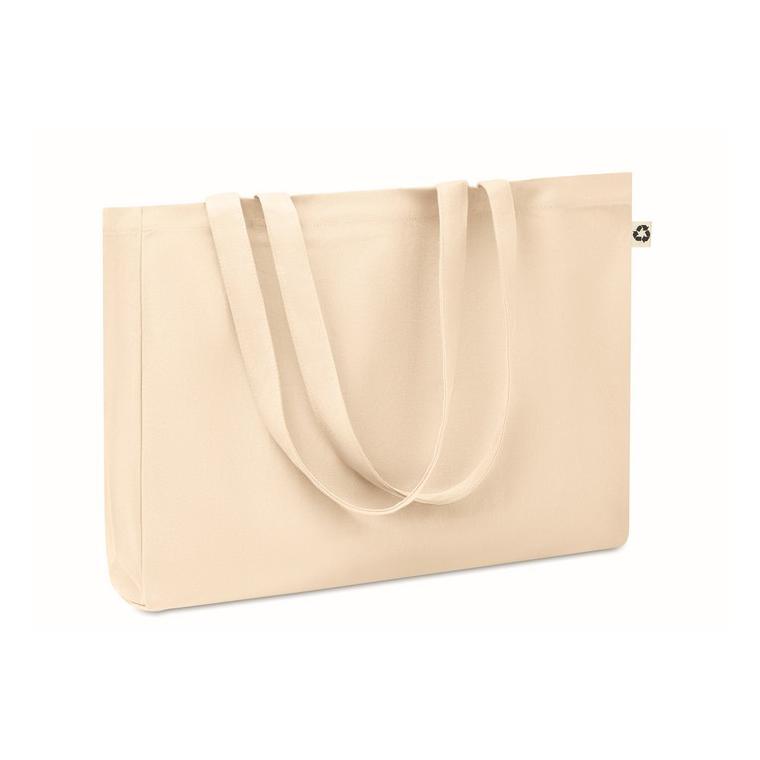 Sacosă din material reciclat RESPECT Bej
