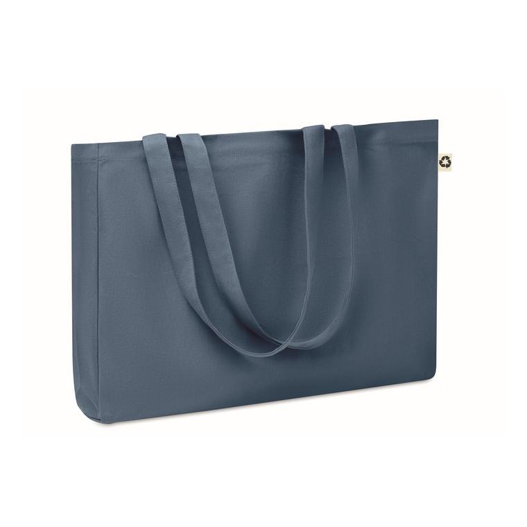 Sacosă din material reciclat RESPECT COLOURED Albastru