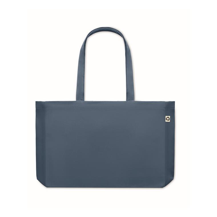 Sacosă din material reciclat RESPECT COLOURED Albastru