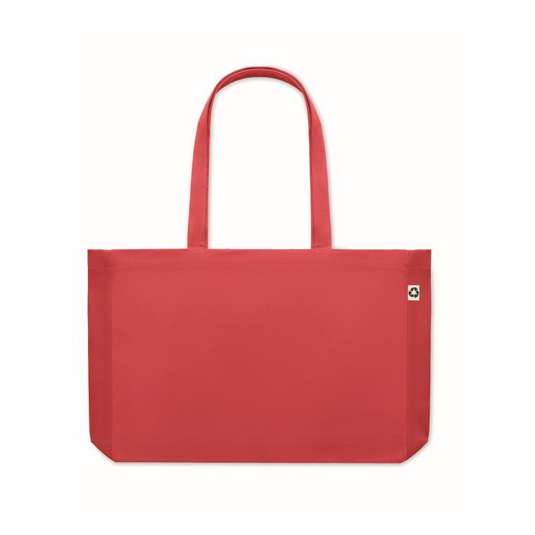 Sacosă din material reciclat RESPECT COLOURED Roșu