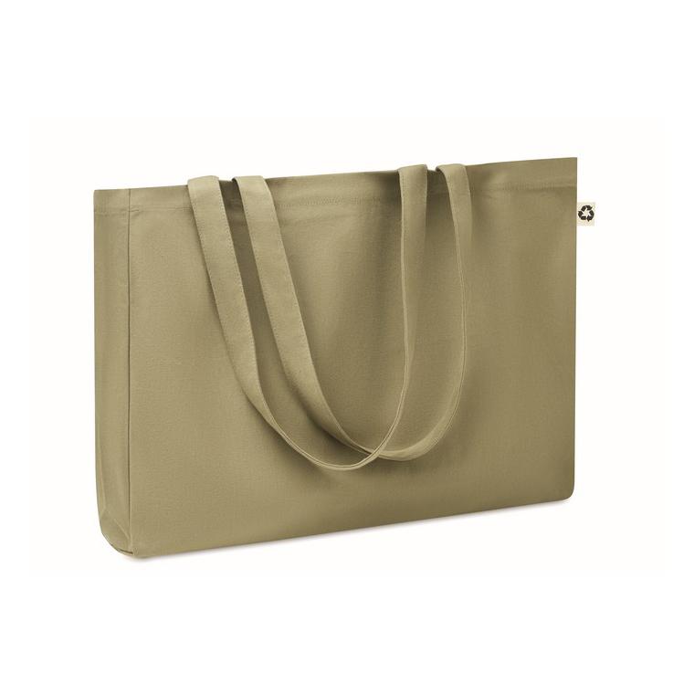 Sacosă din material reciclat RESPECT COLOURED Verde