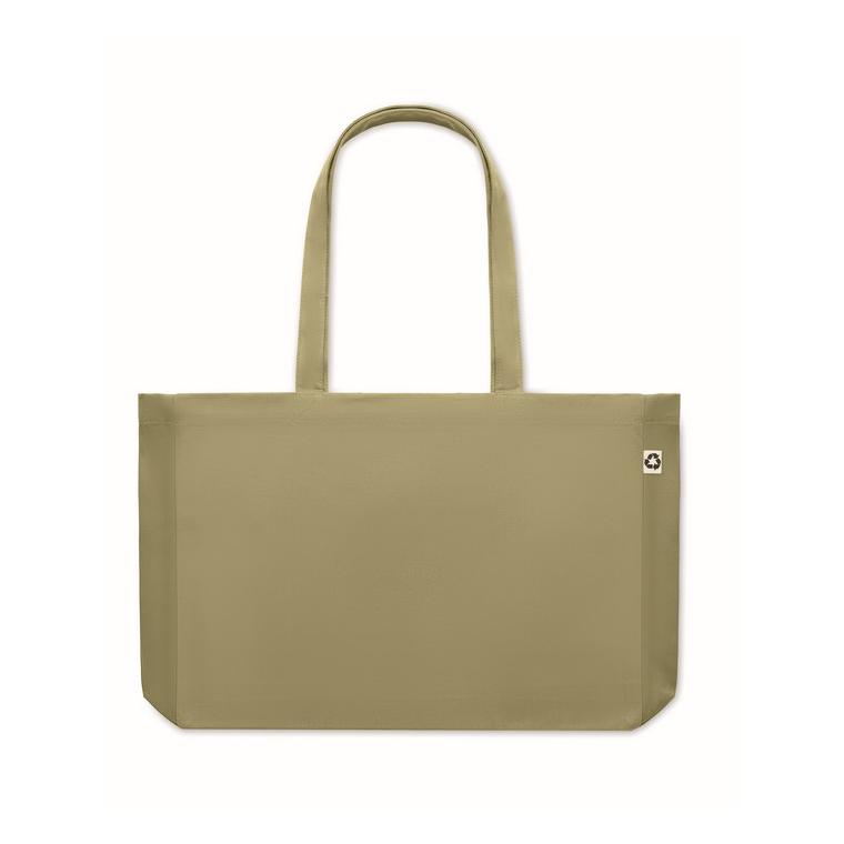 Sacosă din material reciclat RESPECT COLOURED Verde