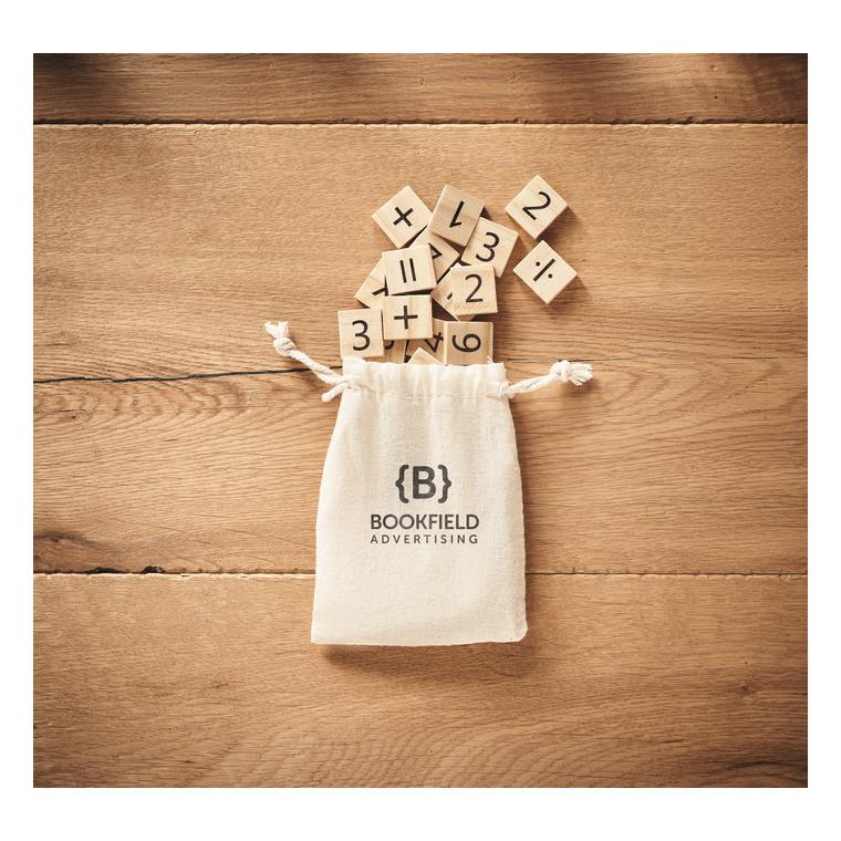 Joc educațional din lemn EDUCOUNT Bej