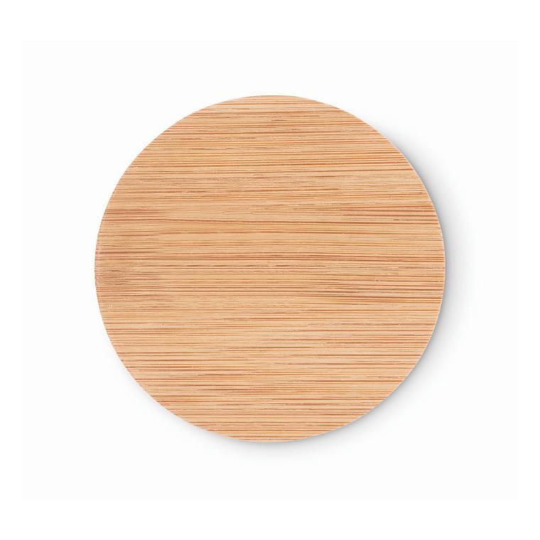 Oglindă de machiaj din bambus MALAY Natur