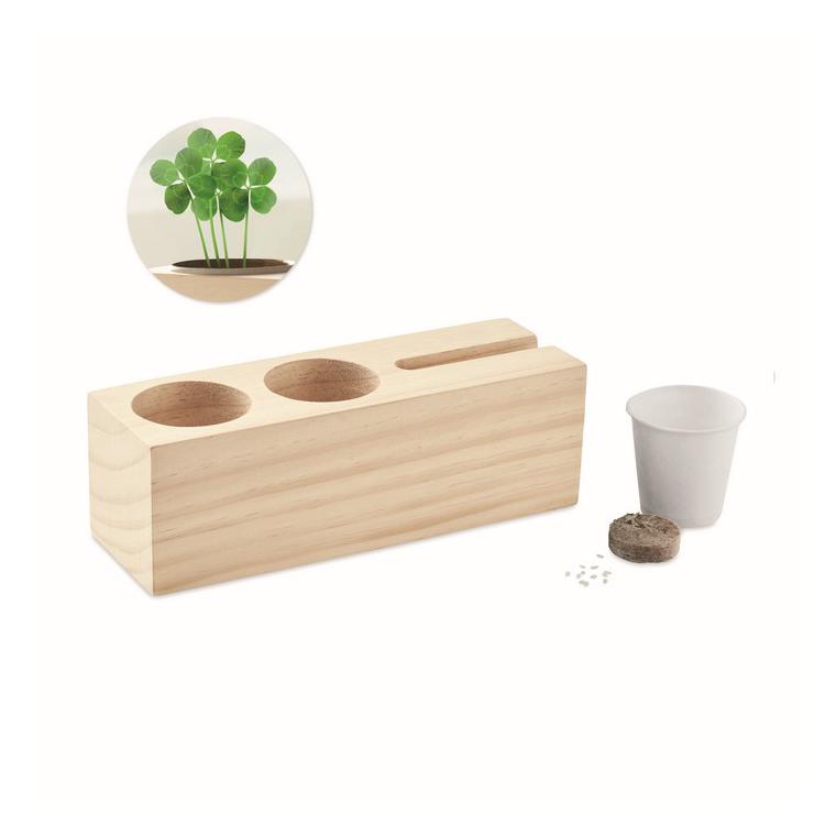 Suport birou cu kit de semințe THILA Natur