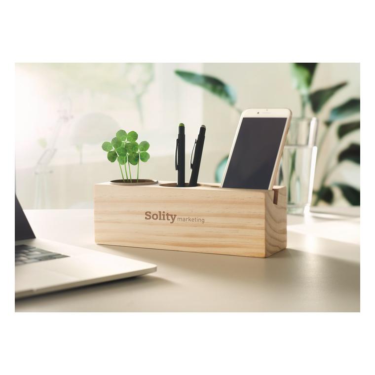 Suport birou cu kit de semințe THILA Natur