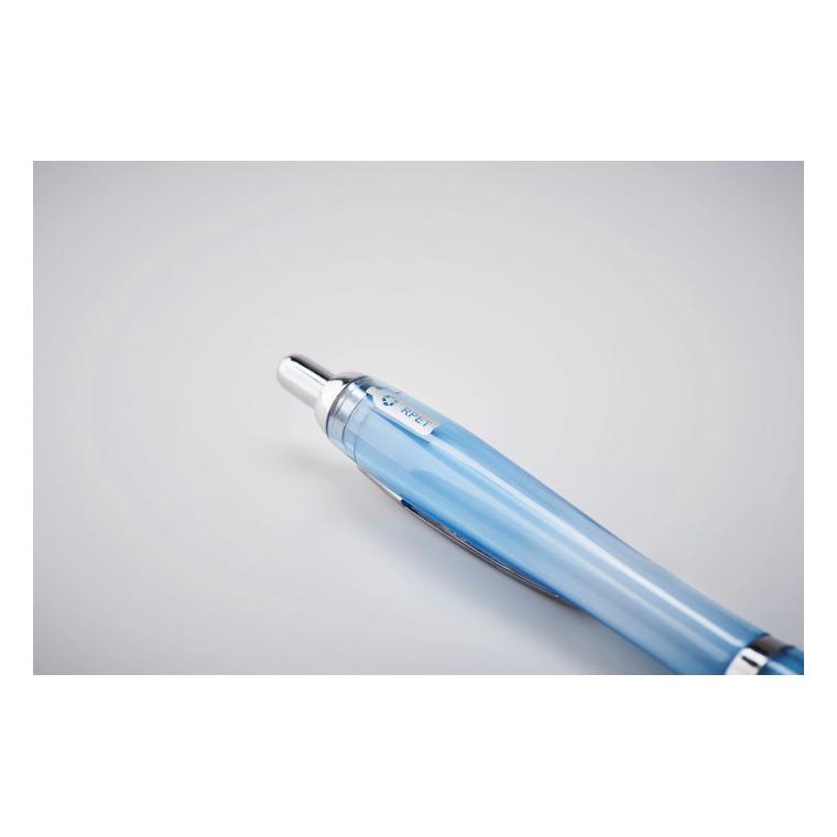 Pix cu bilă RPET RIO RPET Albastru deschis transparent