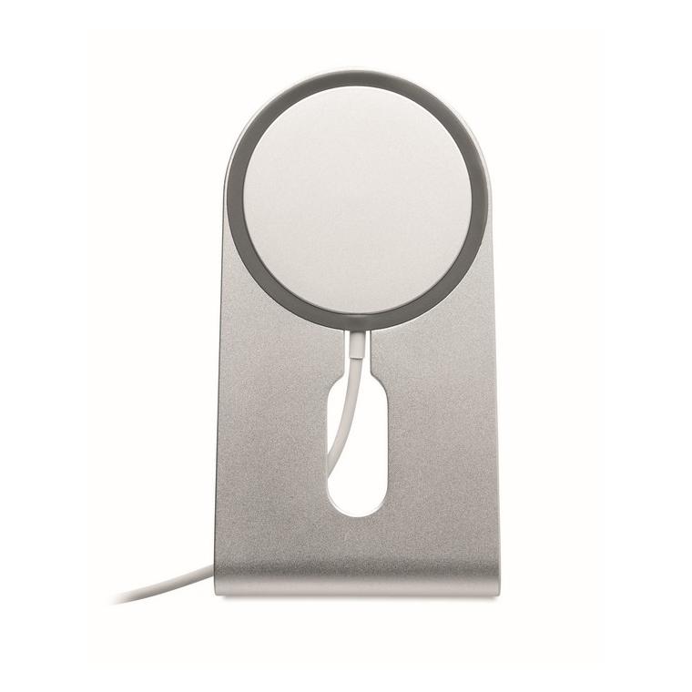 Încărcător magnetic portabil MELIS Argintiu mat