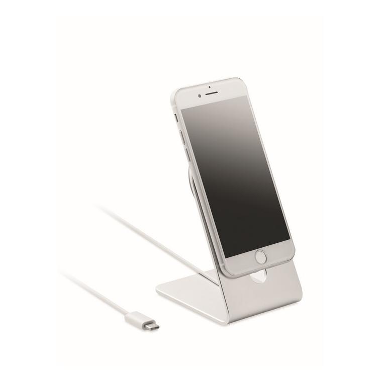 Încărcător magnetic portabil MELIS Argintiu mat