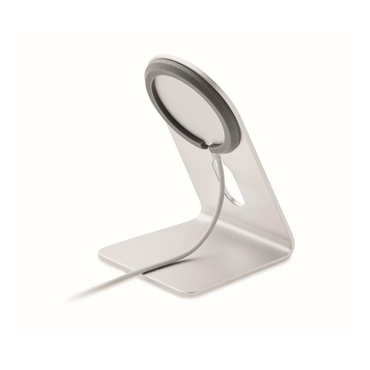 Încărcător magnetic portabil MELIS Argintiu mat