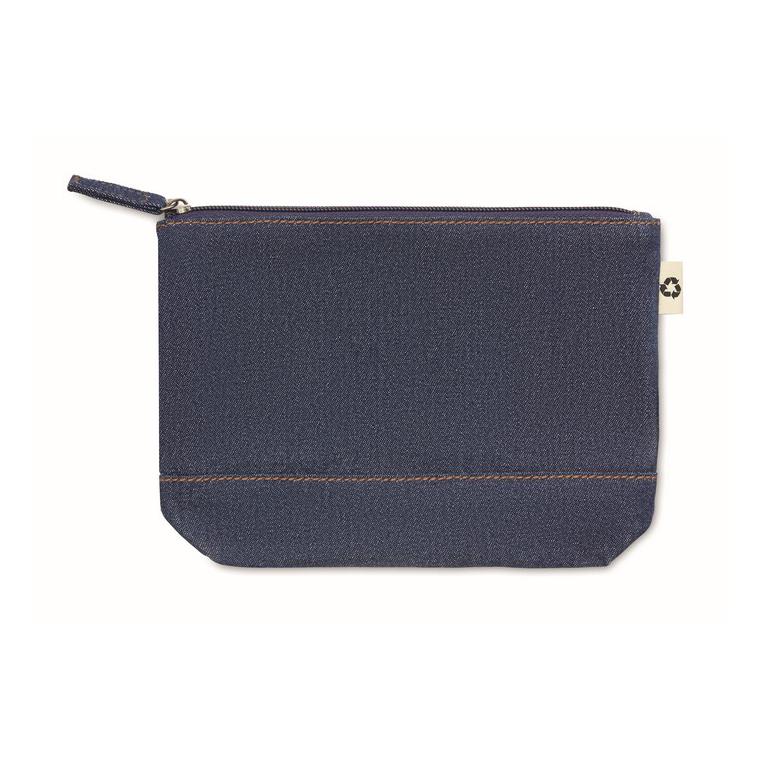 Geantă cosmetice din denim STYLE POUCH Albastru
