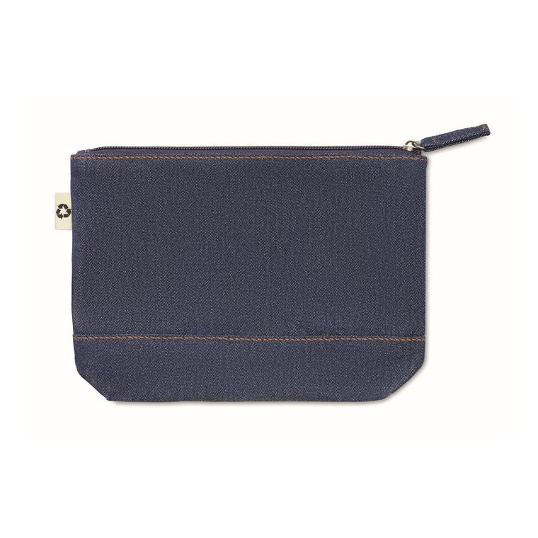 Geantă cosmetice din denim STYLE POUCH Albastru