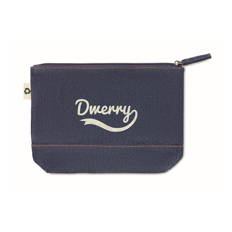 Geantă cosmetice din denim STYLE POUCH Albastru