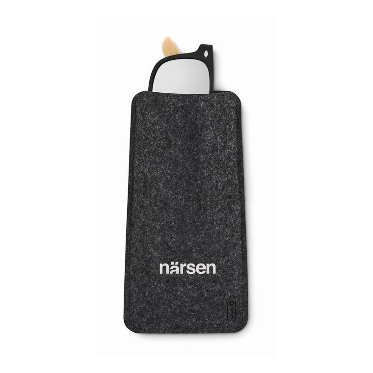 Husă ochelari din pâslă RPET NIRSON Gri închis