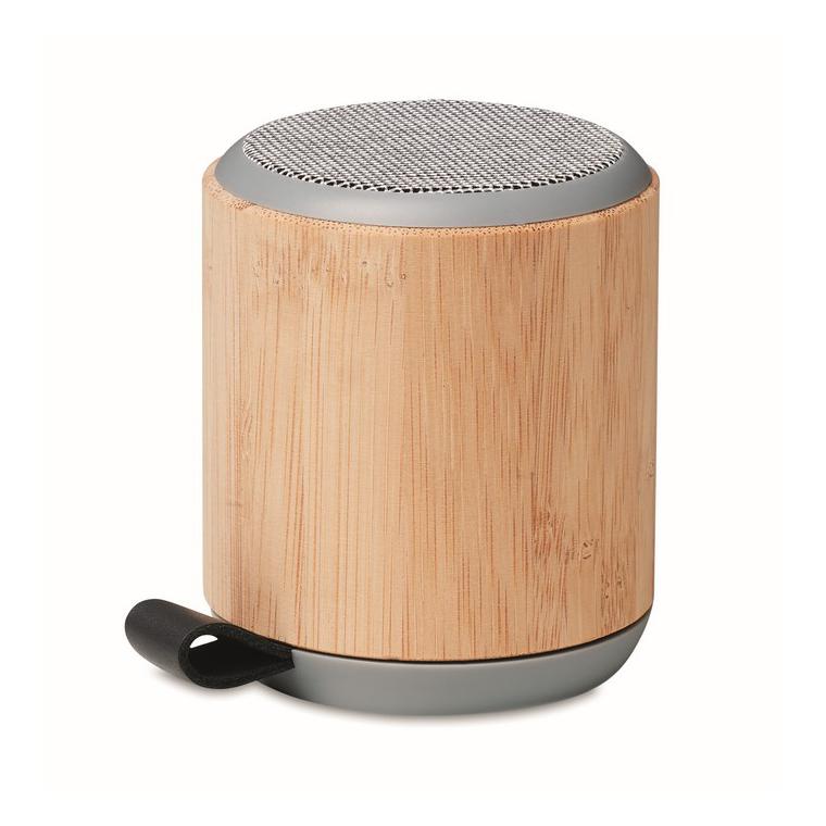 Boxă wireless din bambus 5.0 RUGLI Natur