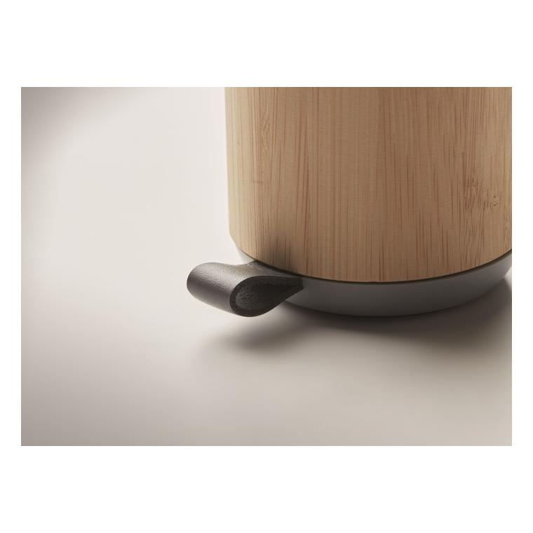 Boxă wireless din bambus 5.0 RUGLI Natur