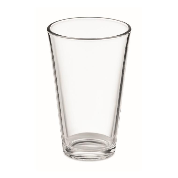 Pahar conic din sticlă, 300 ml RONGO Transparent