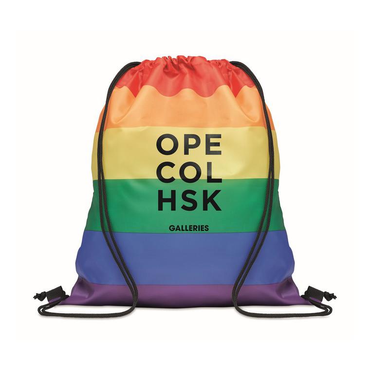 Rucsac RPET curcubeu BOW Multicolor