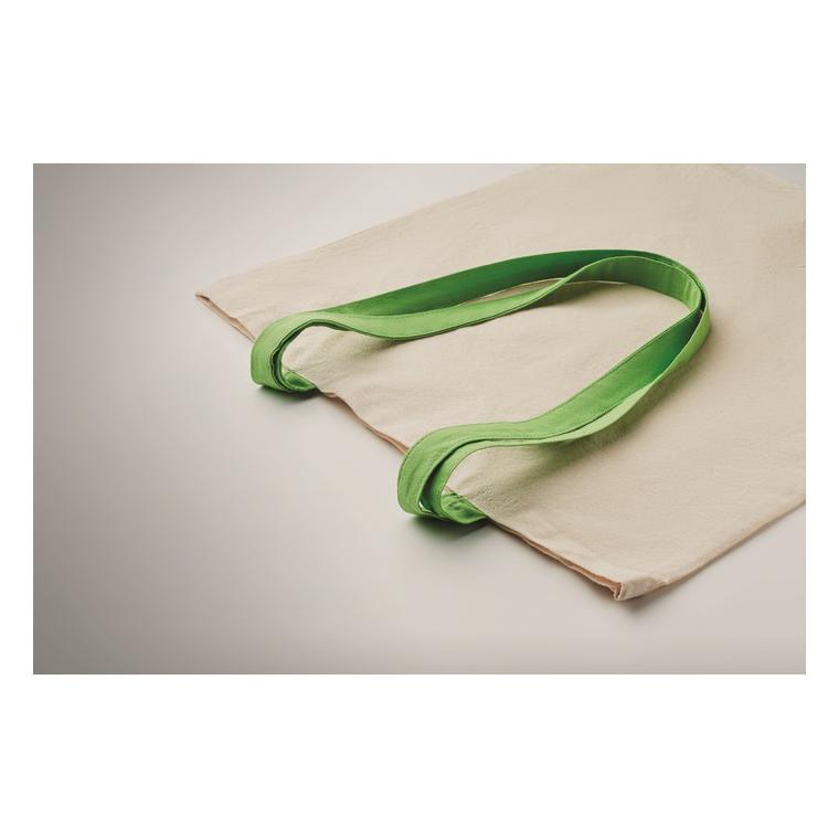 Sacosă din bumbac  140 gr/m² ZEVRA Lime