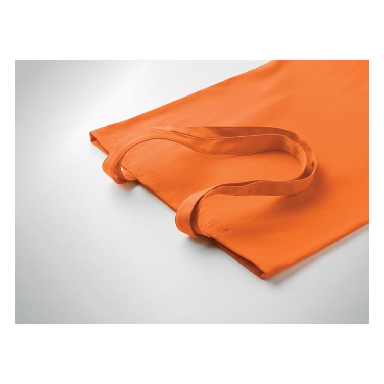 Sacoșă din pânză 270 gr/m² RASSA COLOURED Portocaliu