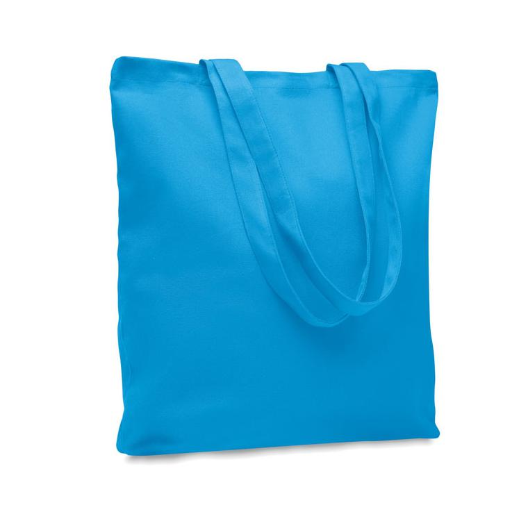 Sacoșă din pânză 270 gr/m² RASSA COLOURED Turquoise