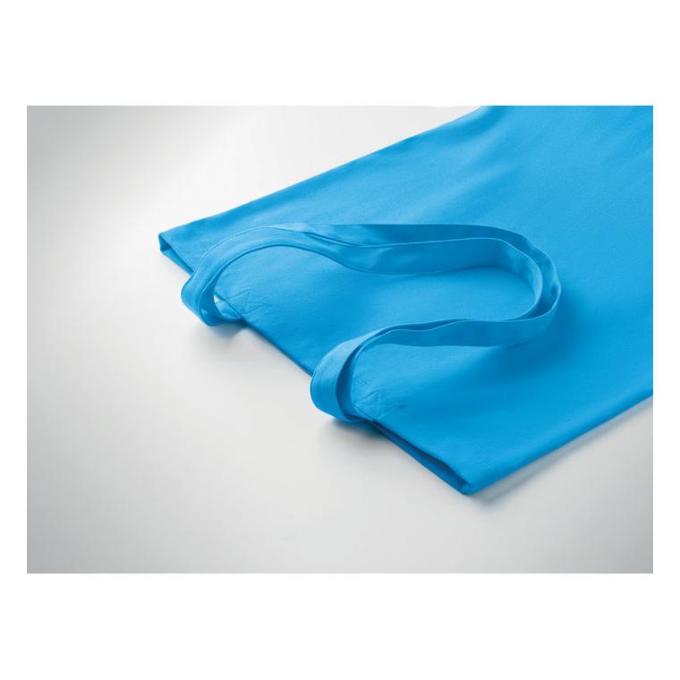 Sacoșă din pânză 270 gr/m² RASSA COLOURED Turquoise