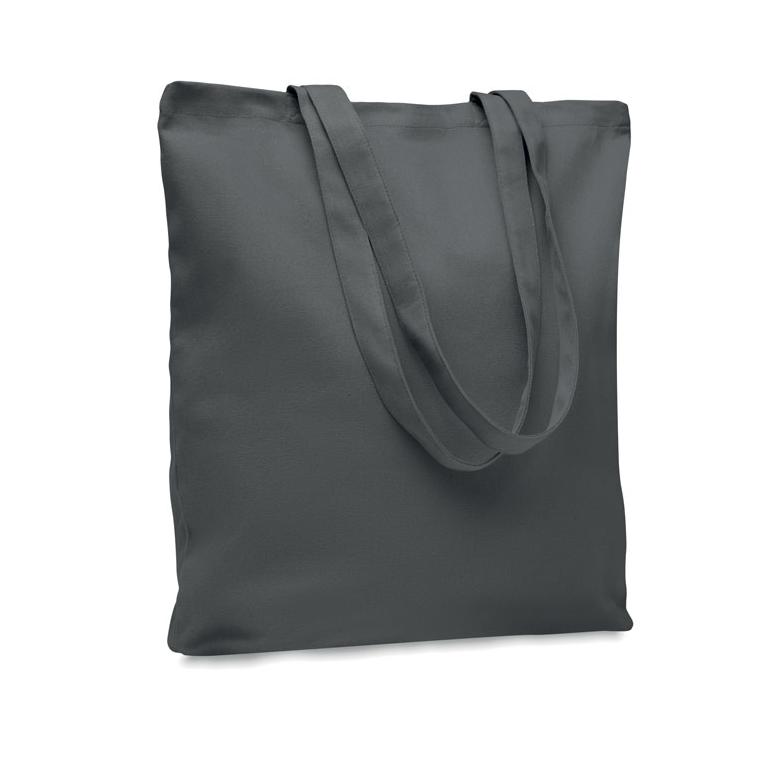 Sacoșă din pânză 270 gr/m² RASSA COLOURED Gri închis