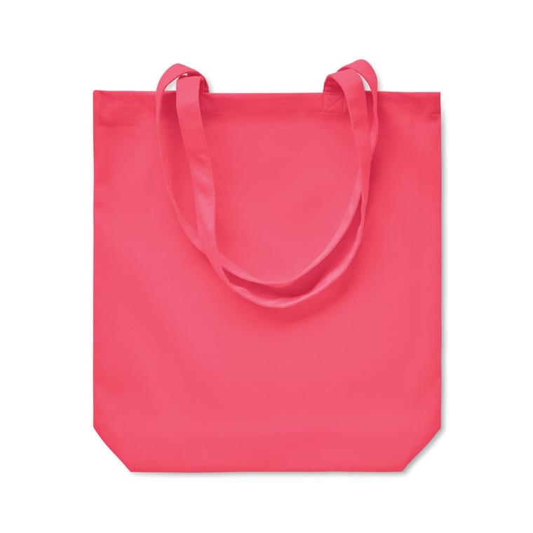 Sacoșă din pânză 270 gr/m² RASSA COLOURED Fuchsia