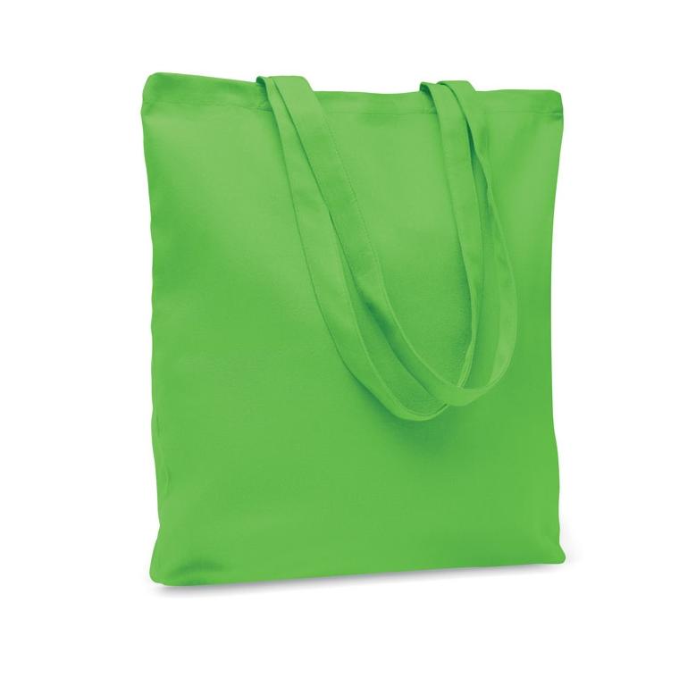 Sacoșă din pânză 270 gr/m² RASSA COLOURED Lime
