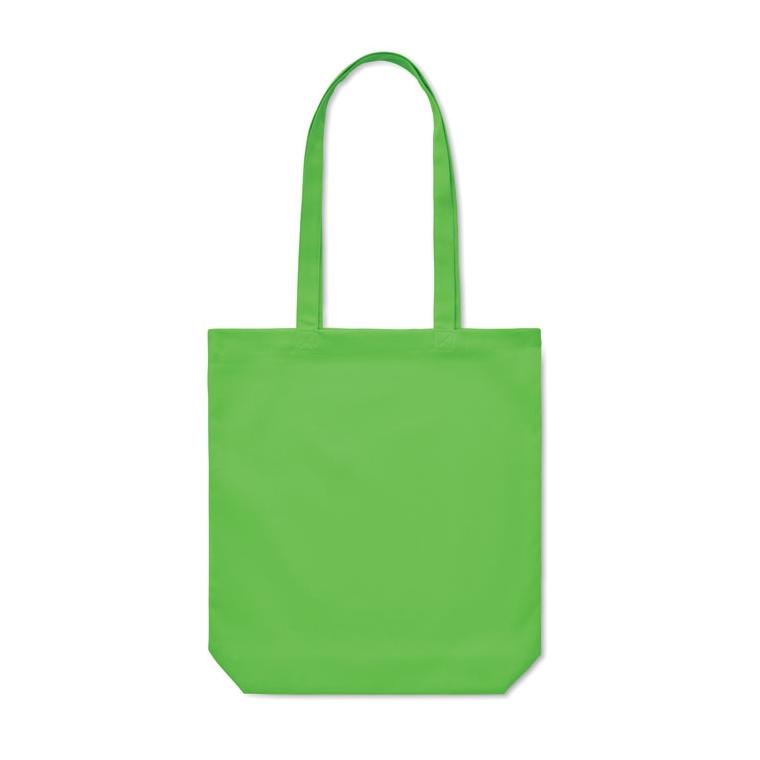Sacoșă din pânză 270 gr/m² RASSA COLOURED Lime