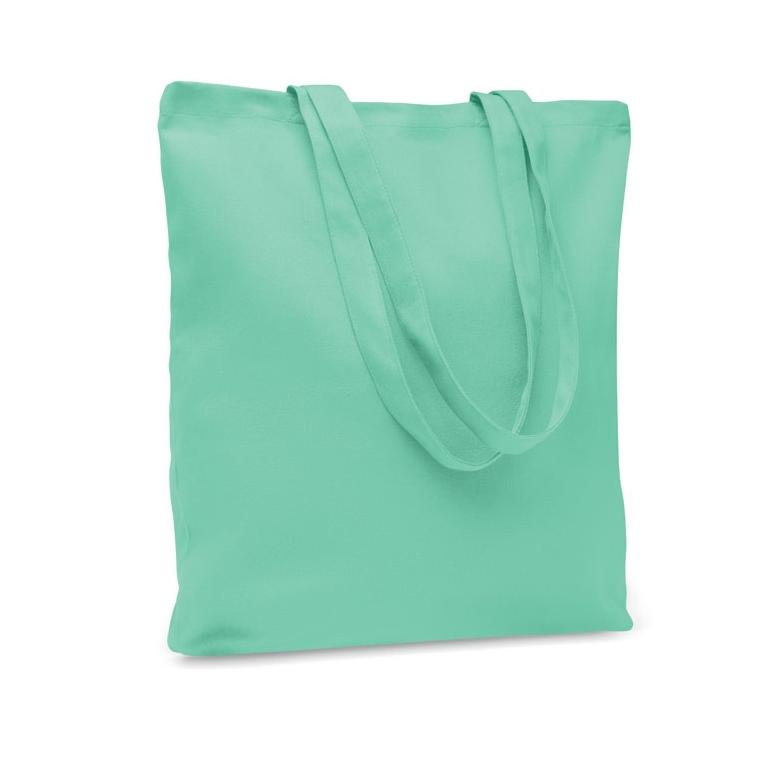 Sacoșă din pânză 270 gr/m² RASSA COLOURED Verde mentă